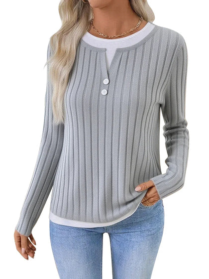 Classic Textured Blouse