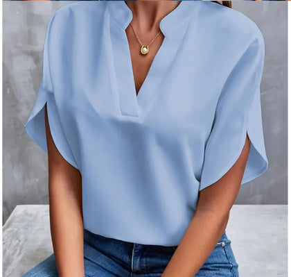 Feminine Embroidered Blouse
