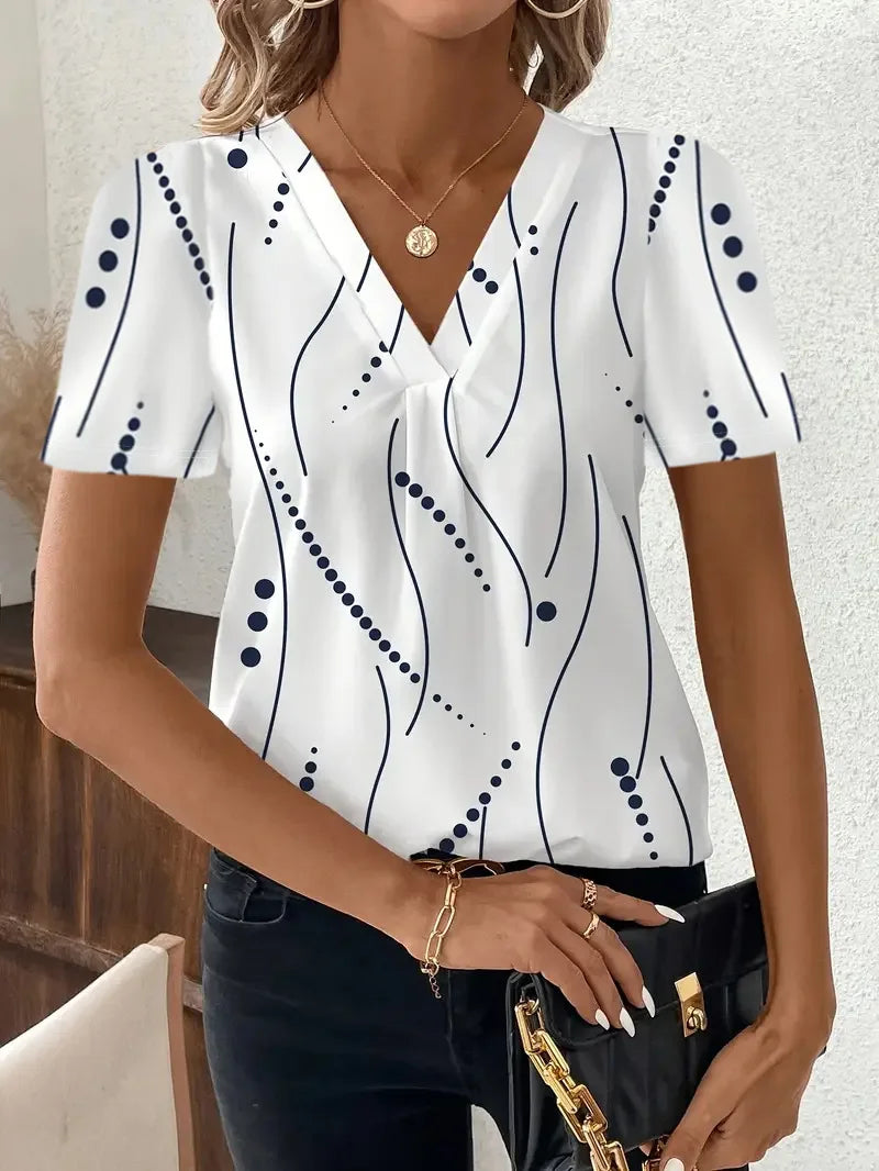 Cottage Swiss-Dot Blouse