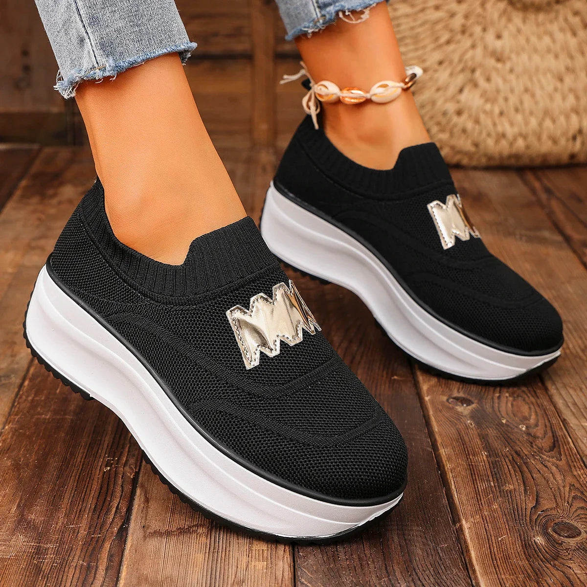 Casual White Sneakers