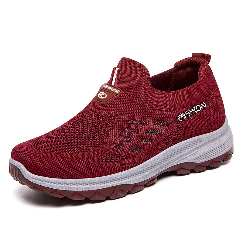 Clean Textured Sneakers