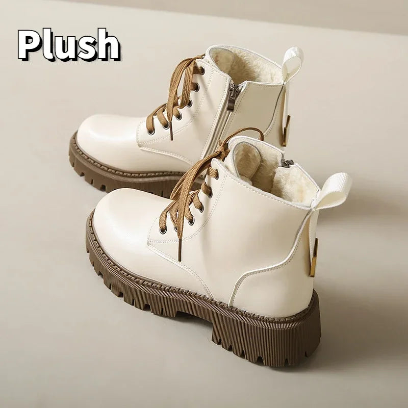 Natural Ankle Boots