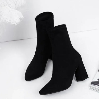 Natural Buckled Boots