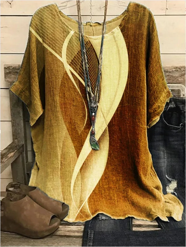 Graceful Eyelet Blouse
