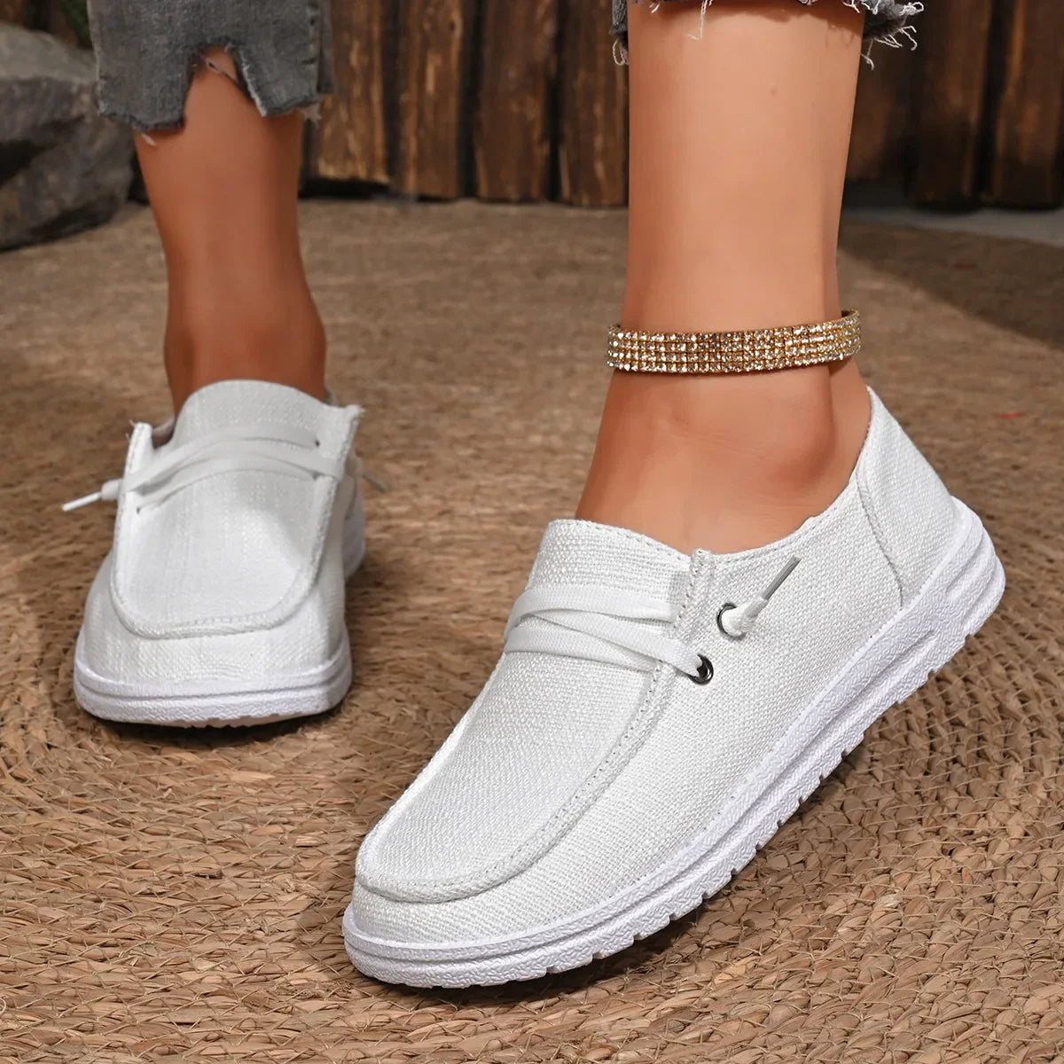 Airy White Sneakers