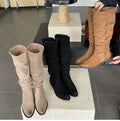 Comfortable Lug-Sole Boots