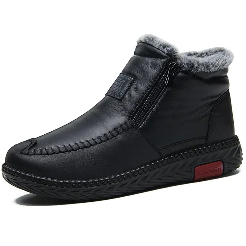 Relaxed Side-Zip Boots