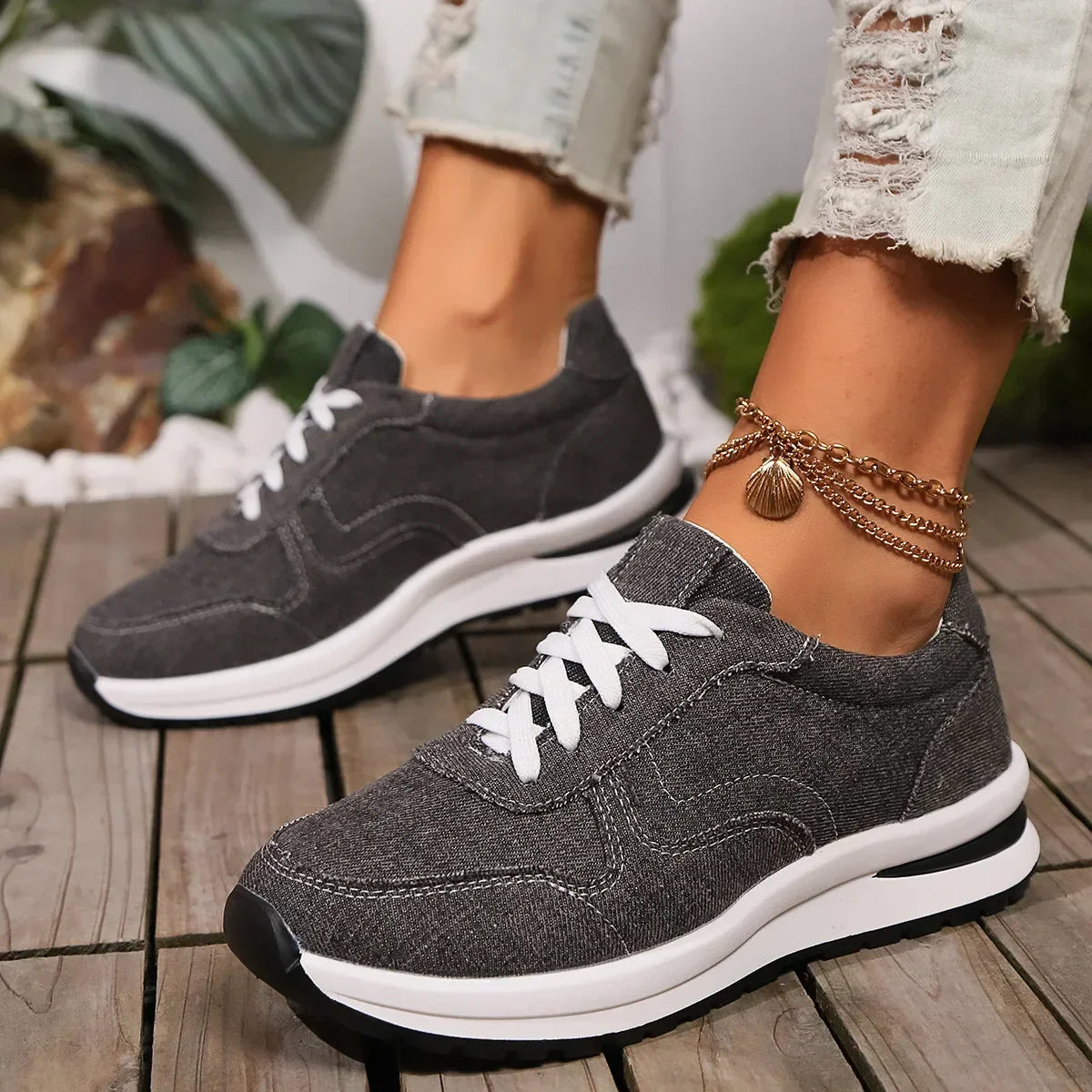 Modern White Sneakers