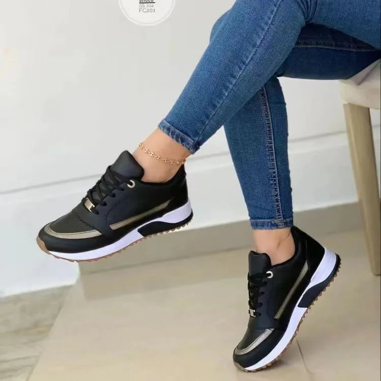 Classic Lace-Up Sneakers