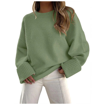 Relaxed Cropped Sweater
