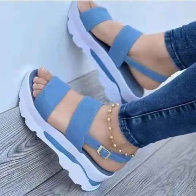 Minimal Lace-Up Sandals