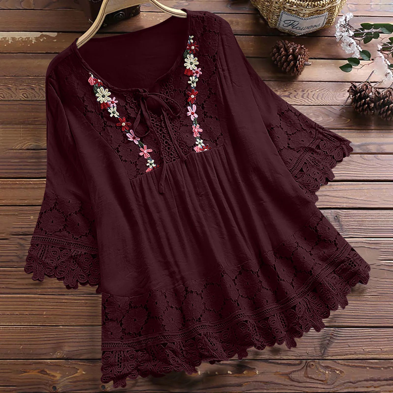Light Wrap Blouse