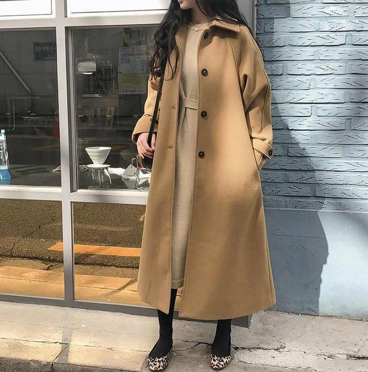 Winter Buttoned Coat