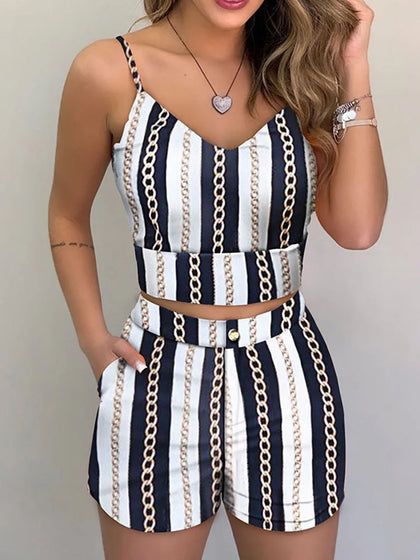 Relaxed Sleeveless Set