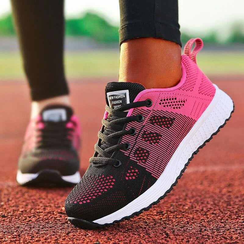 Travel Lace-Up Sneakers