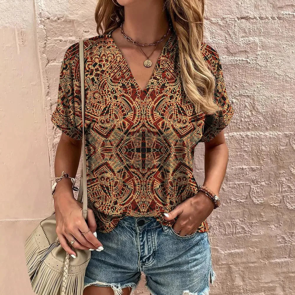 Soft Swiss-Dot Blouse