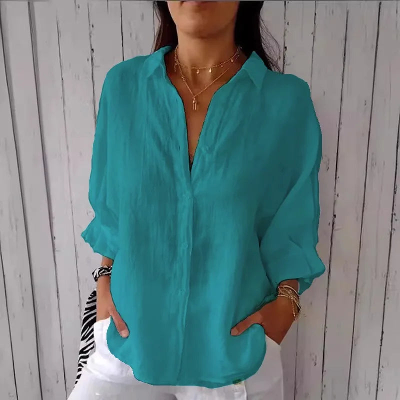 Casual Peplum Blouse