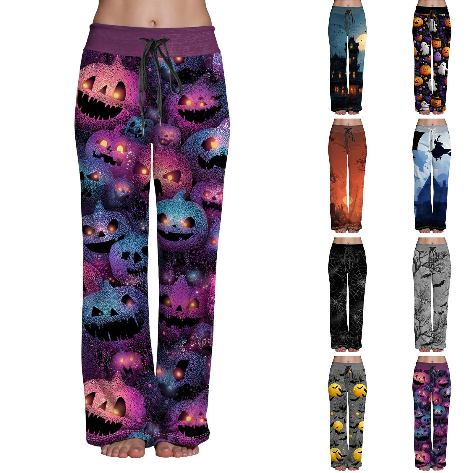 Relaxed Printed Pants