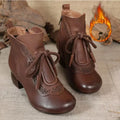Simple Zip-Up Boots
