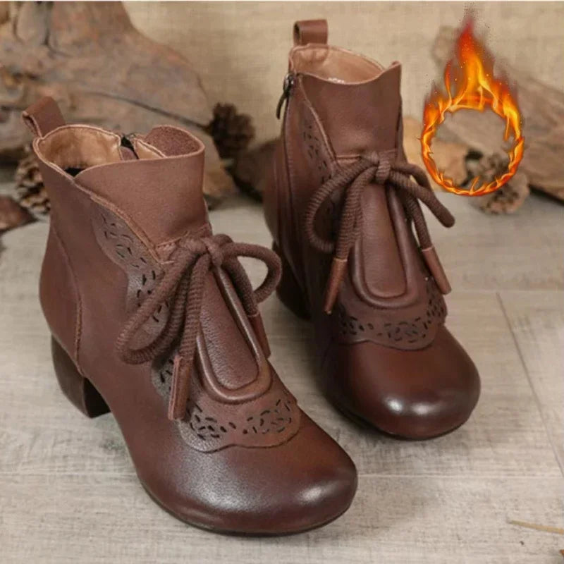 Simple Zip-Up Boots