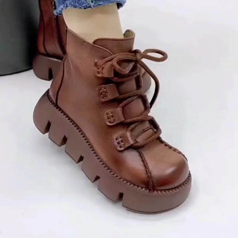 Clean Faux-Suede Boots