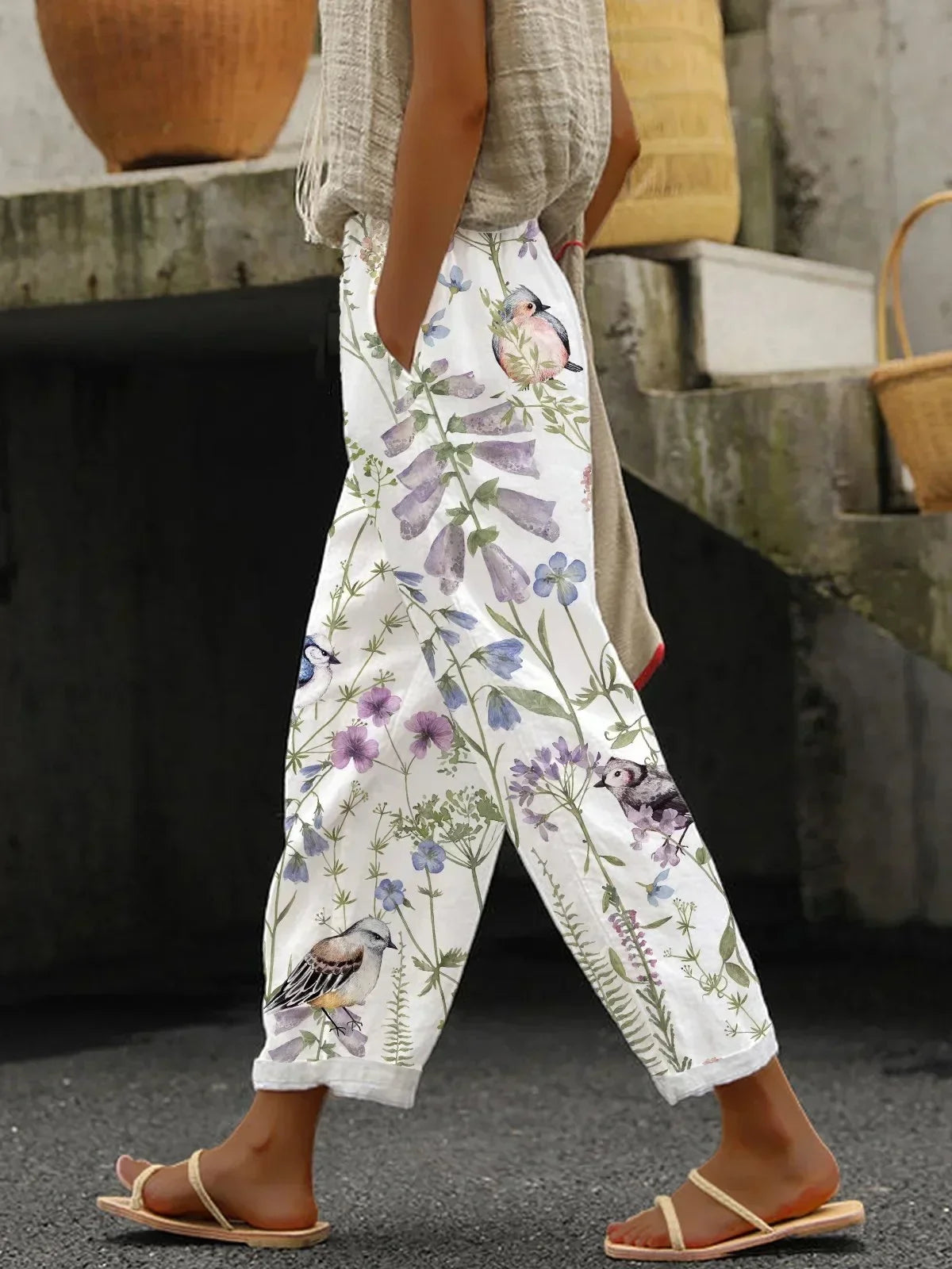 Summer Cotton Pants