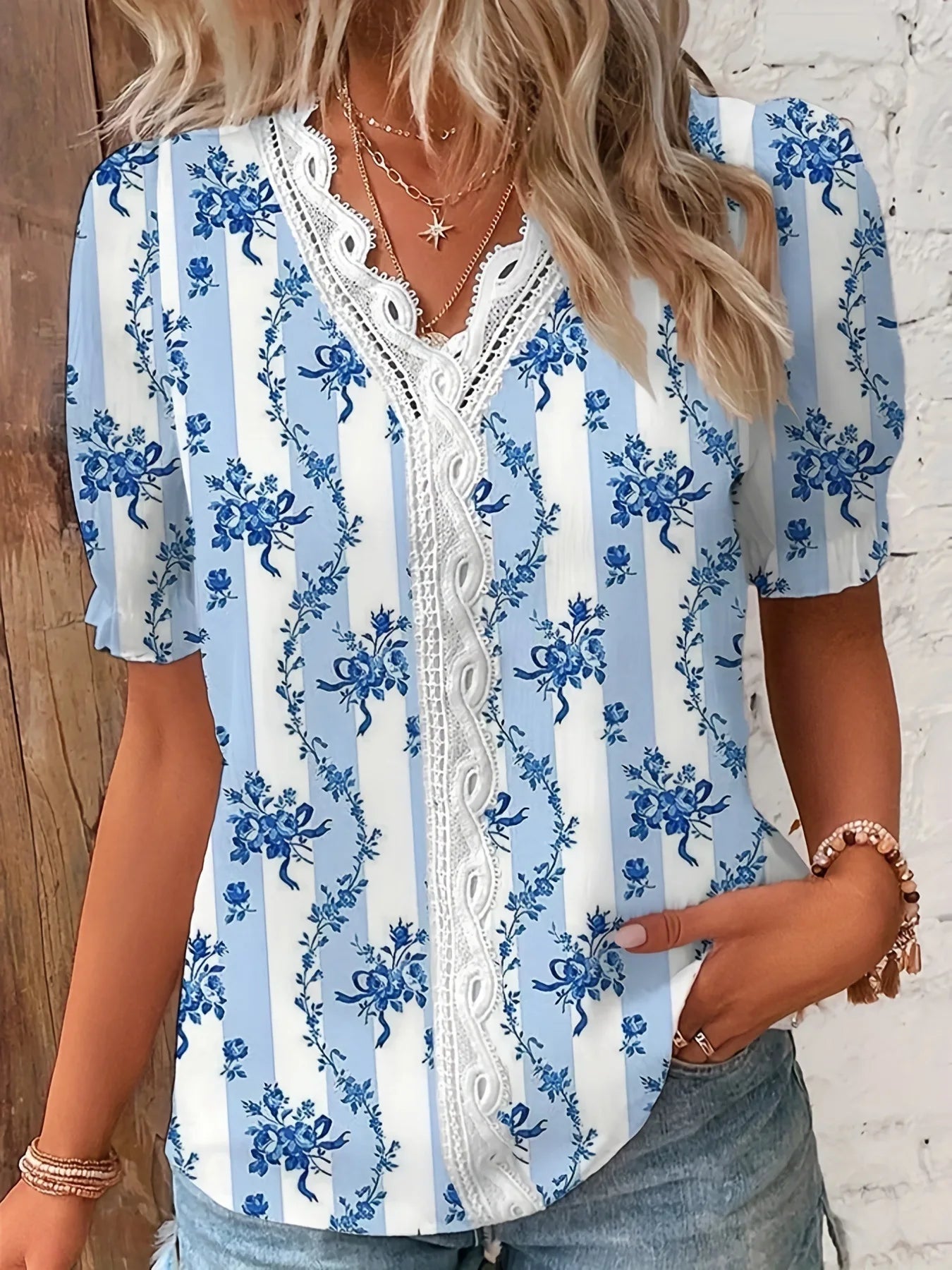 Cottage Long-Sleeve Blouse