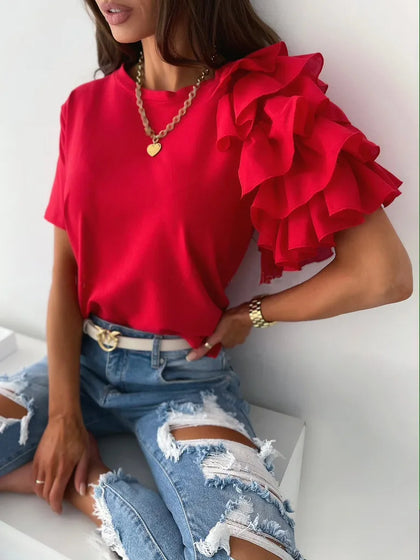 Sunday Pleated Blouse