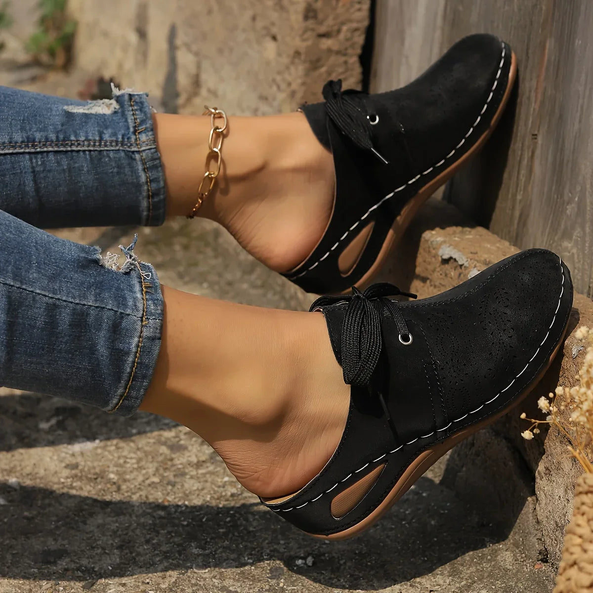 Travel Platform Sandals