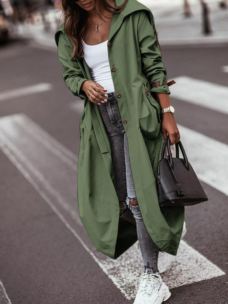 Relaxed Buttoned Coat