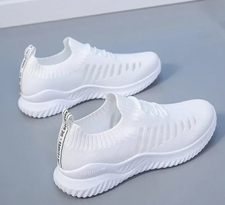 Relaxed White Sneakers