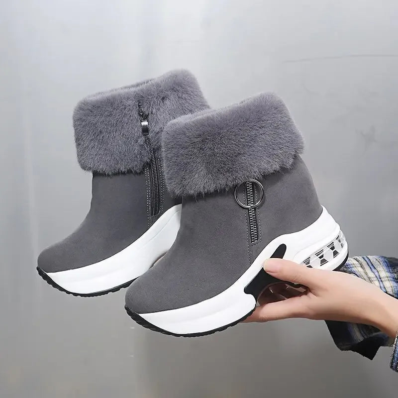 Soft Faux-Suede Boots