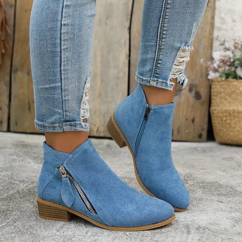 Timeless Block-Heel Boots