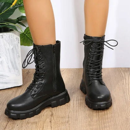 Warm Textured Boots