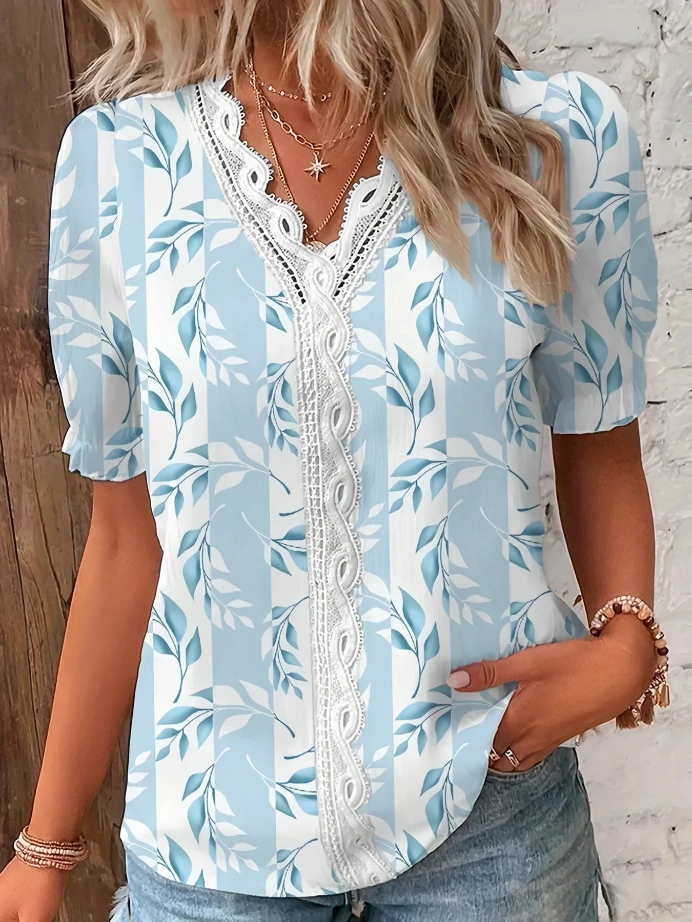 Cottage Long-Sleeve Blouse