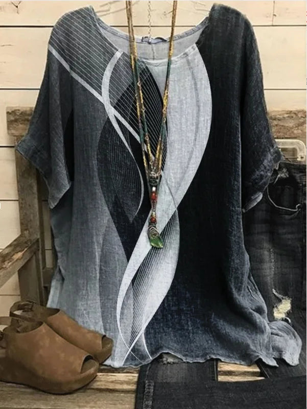 Graceful Eyelet Blouse