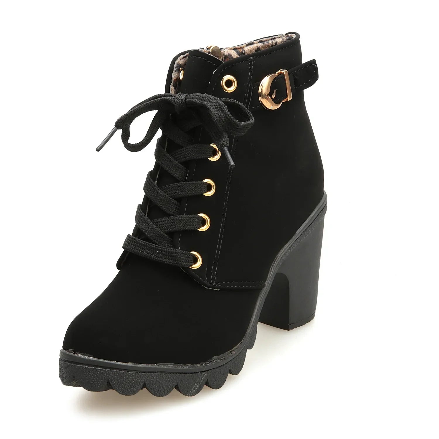 Relaxed Platform Boots