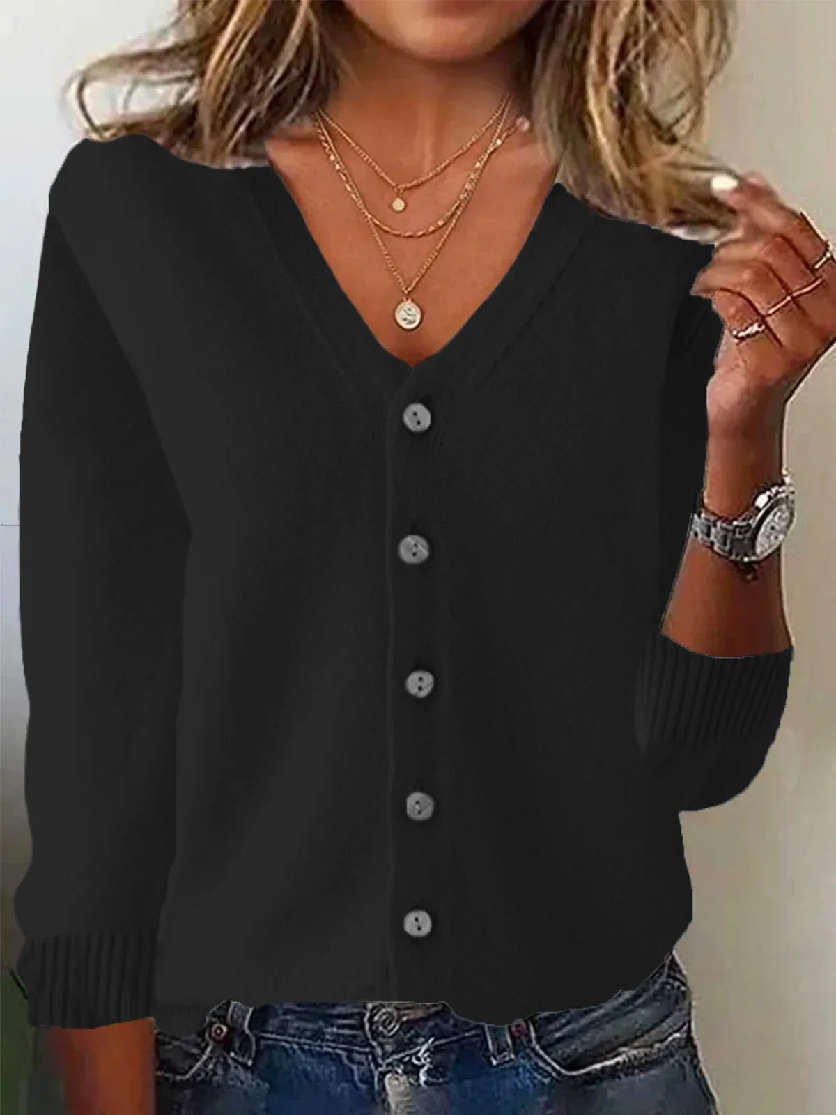 Easy Textured Sweater