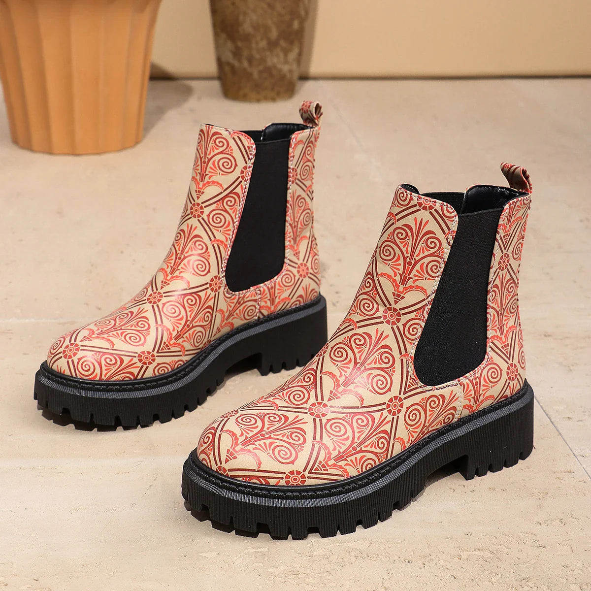 Simple Suede Boots