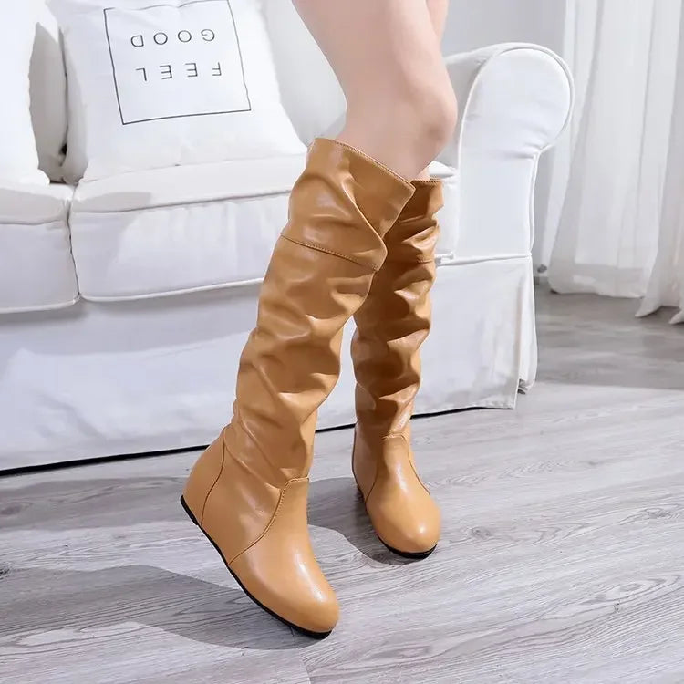 Airy Knee-High Boots