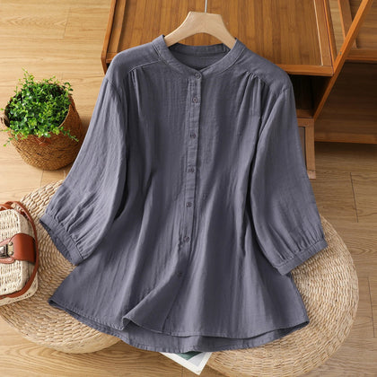Feminine Embroidered Blouse