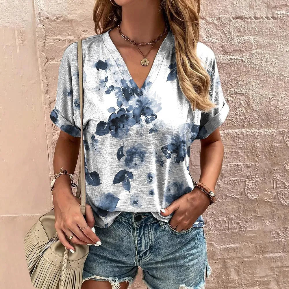 Soft Swiss-Dot Blouse