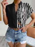 Romantic Square-Neck Blouse