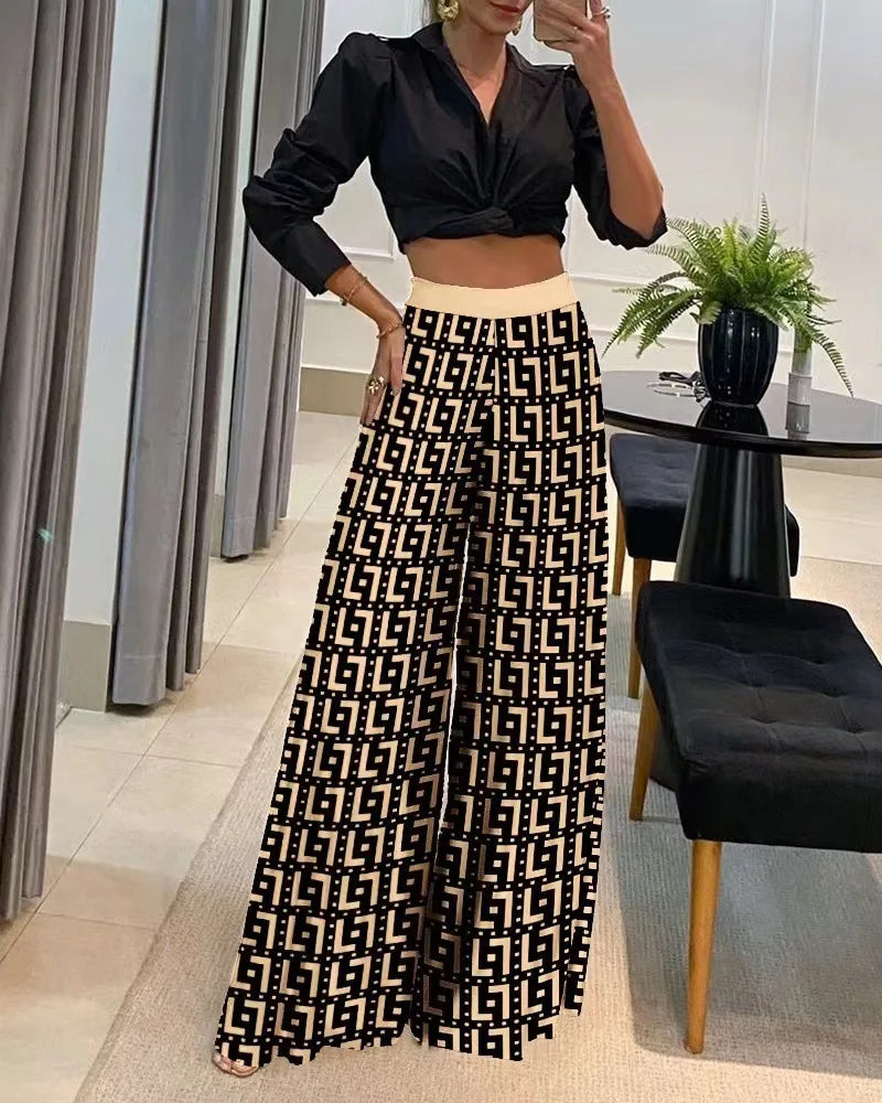 Layered Elastic Pants