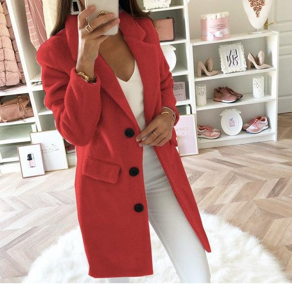Winter Double-Breasted Coat