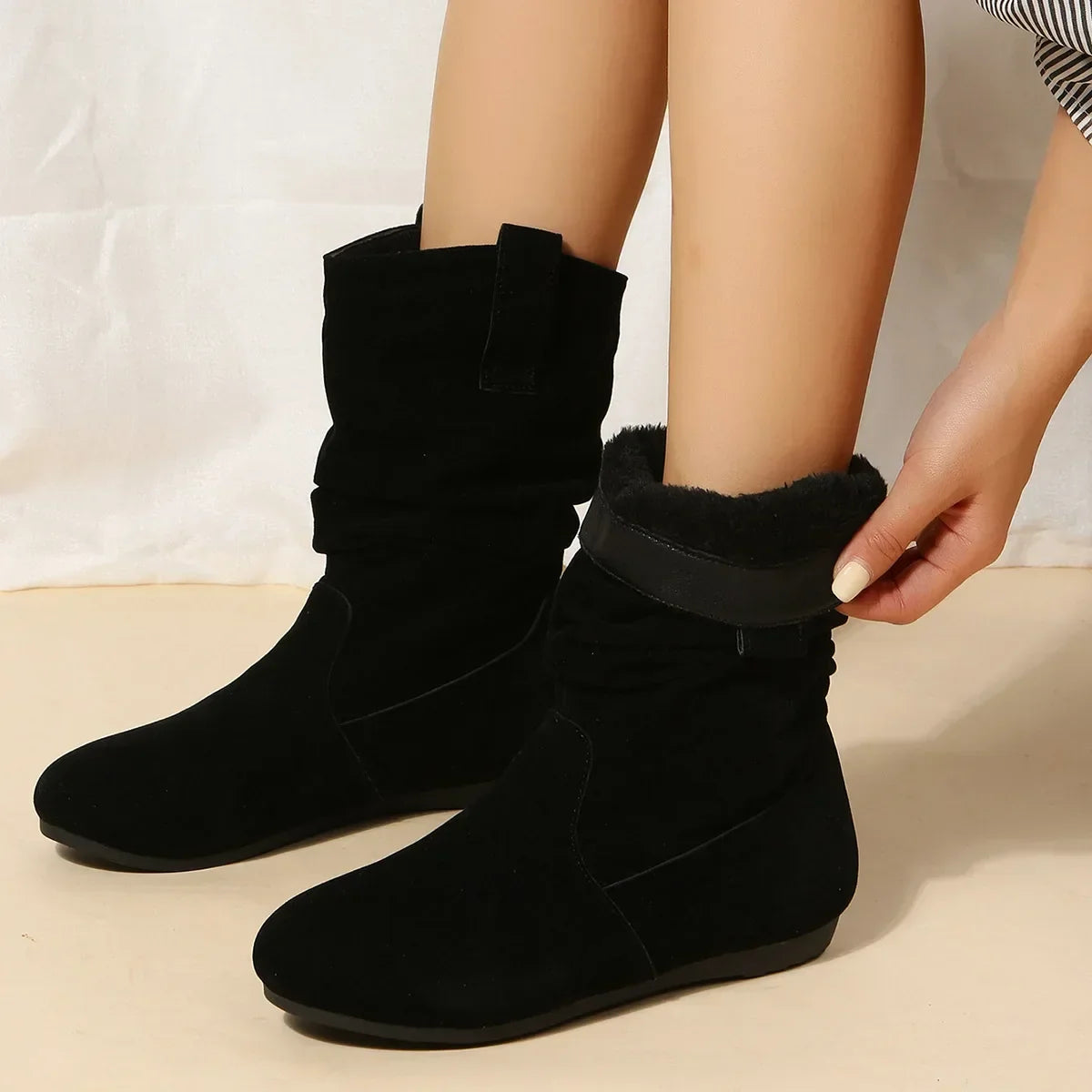 Breezy Zip-Up Boots