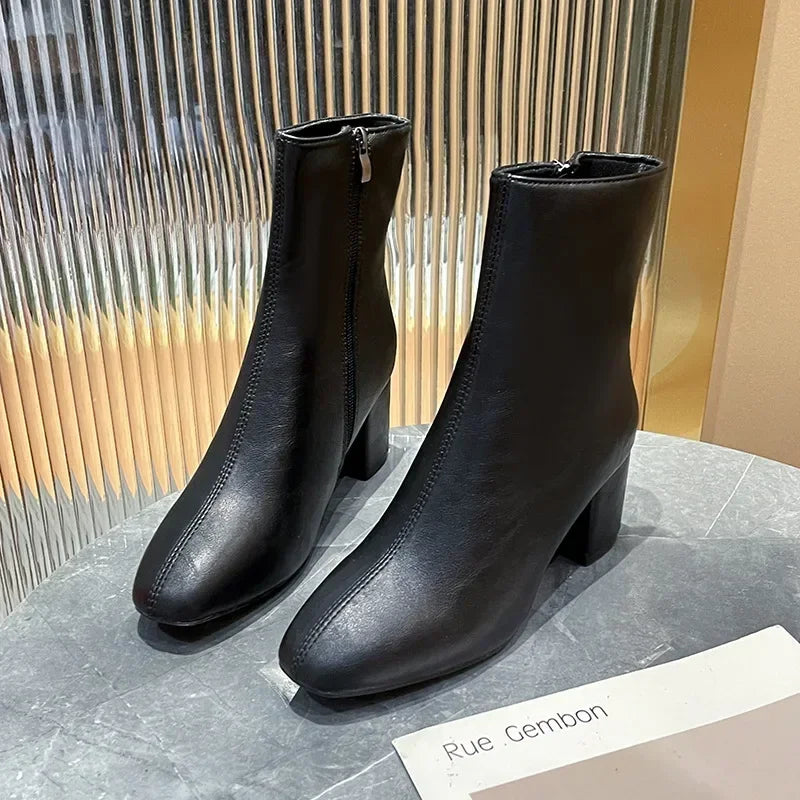 Light Suede Boots