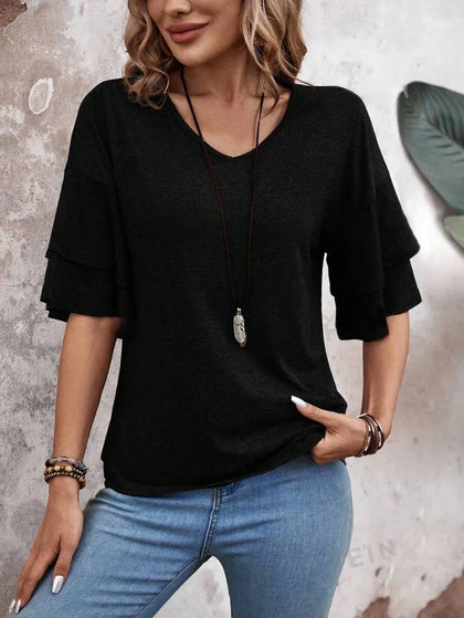 Graceful Printed Blouse