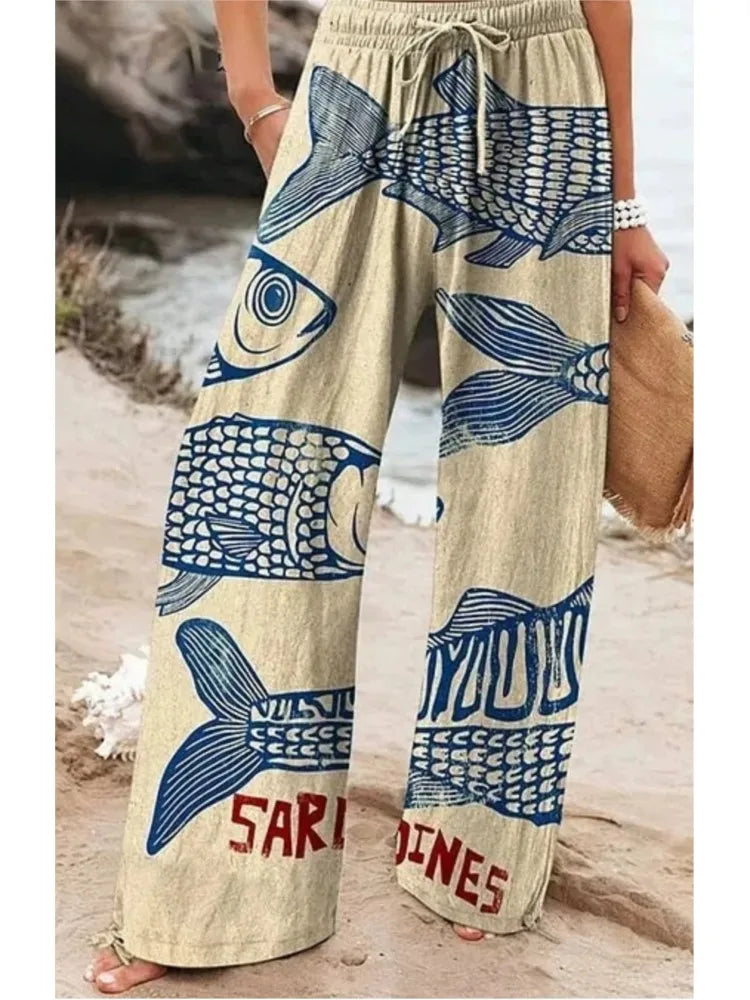 Natural Cargo Pants