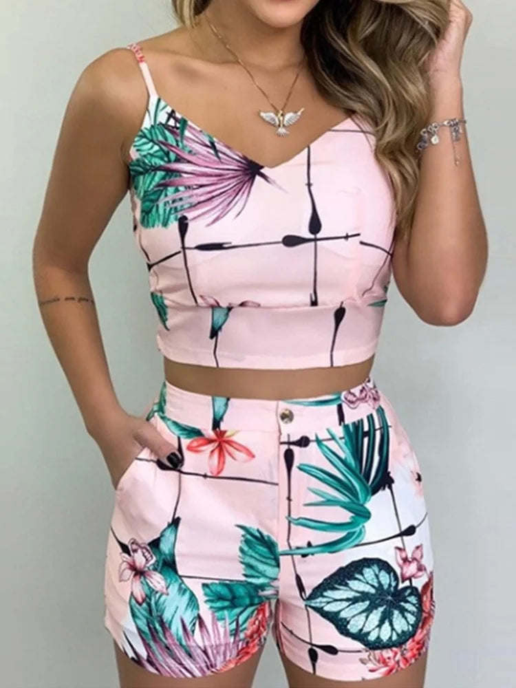 Relaxed Sleeveless Set